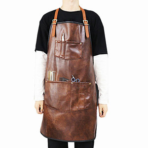 Budget Friendly Barber <b>Aprons</b> Soft Fabric Comfortable Barber Salon Cutting Apparel Reliable Quality Barber <b>Aprons</b> - Product Image 1