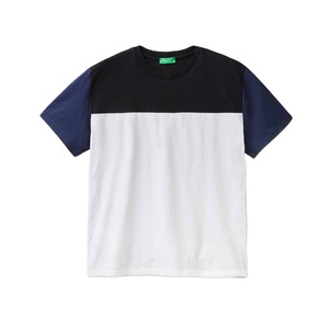 Camisetas informales atléticas con logotipo personalizado para hombre Impresión de etiquetas de cuello de rendimiento de punto básico de manga larga/corta - Product Image 1