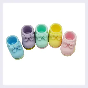 3D scarpe per bambini modello in resina colorata papillon stivali miniature 13*16mm casa delle bambole gioca regali Mini portachiavi braccialetto fai da te