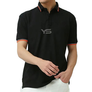 Tela mixta de Spandex de algodón de alta calidad para Polo transpirable estilo informal bordado Technics logotipo bordado personalizado - Product Image 5