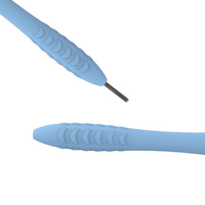 <b>Sky</b> Blue Dental <b>Mirror</b> Handle With Stainless Steel Core Manual Instrument For Examination And Diagnostic Use Made Pakistan - Product Image 2
