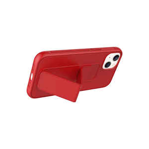 Étui en silicone Premium NXXA Qstand pour iPhone 14 Plus, coque arrière protectrice antichoc souple avec support intégré - Product Image 3