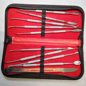 Instrumentos quirúrgicos para el ombligo Manual de acero inoxidable cuchillo de cera Dental Carvers juego de instrumentos quirúrgicos para uso Dental certificado CE - Product Image 3