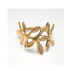 Senior wedding banquet decoration Rose gold metal <b>Butterfly</b> Restaurant Embossed Design Tableware Napkin Ring - Product Image 6