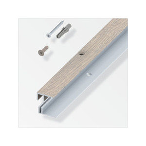 Raccordo Balcone X Parquet Rovere/Grigio 100 cm - Product Image 1