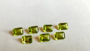 Haute qualité péridot octogone vert laboratoire créé Hydro Quartz pierres précieuses en vrac fabricant direct en gros Type de pierre précieuse naturelle - Product Image 4