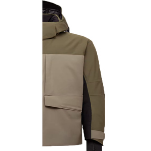 Vestes de ski pour hommes à capuche chauffantes coupe-vent imperméables à fermeture éclair de qualité supérieure à la vente chaude Taille plus Softshell 10 000 mm Snowboard Extérieur - Product Image 5