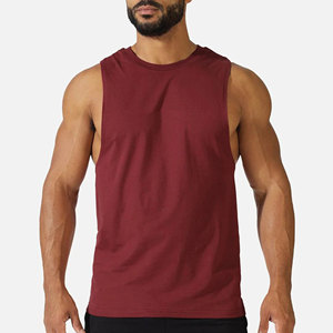 Débardeur de sport sans manches à col rond pour homme - Logo/couleur personnalisable, séchage rapide et respirant - Product Image 5