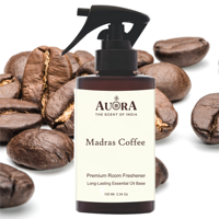 Désodorisant d'ambiance à base de café avec étiquette personnalisée désodorisant liquide longue durée à base d'huile essentielle naturelle 100 parfums prix d'usine