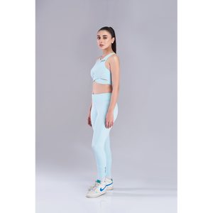 Conjuntos de yoga Sky Twist Leggings de cintura alta y sujetador deportivo para ejercicio y Fitness 90% poliéster 10% para - Product Image 1