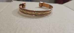 Pulsera de joyería de moda 8,0 MM Brazaletes de cobre puro magnéticos de salud para mujeres para bodas y fiestas a bajo precio de LUXURY CRAFTS - Product Image 6