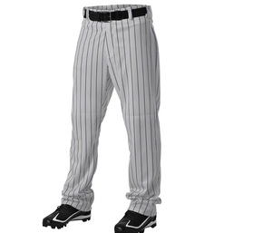 Venta al por mayor Pantalones de béisbol para jóvenes con rodillas reforzadas Puño elástico Ropa deportiva Pantalones sublimados atléticos para hombres - Product Image 1