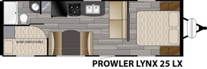 Caravane d'occasion Heartland Prowler 25LX 2018 - Meilleures caravanes de voyage - Product Image 2