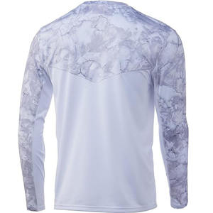 Maillot de pêche de performance personnalisé de haute qualité Maillots de poisson de sublimation pour hommes Chemise de pêche à manches longues UV - Product Image 4