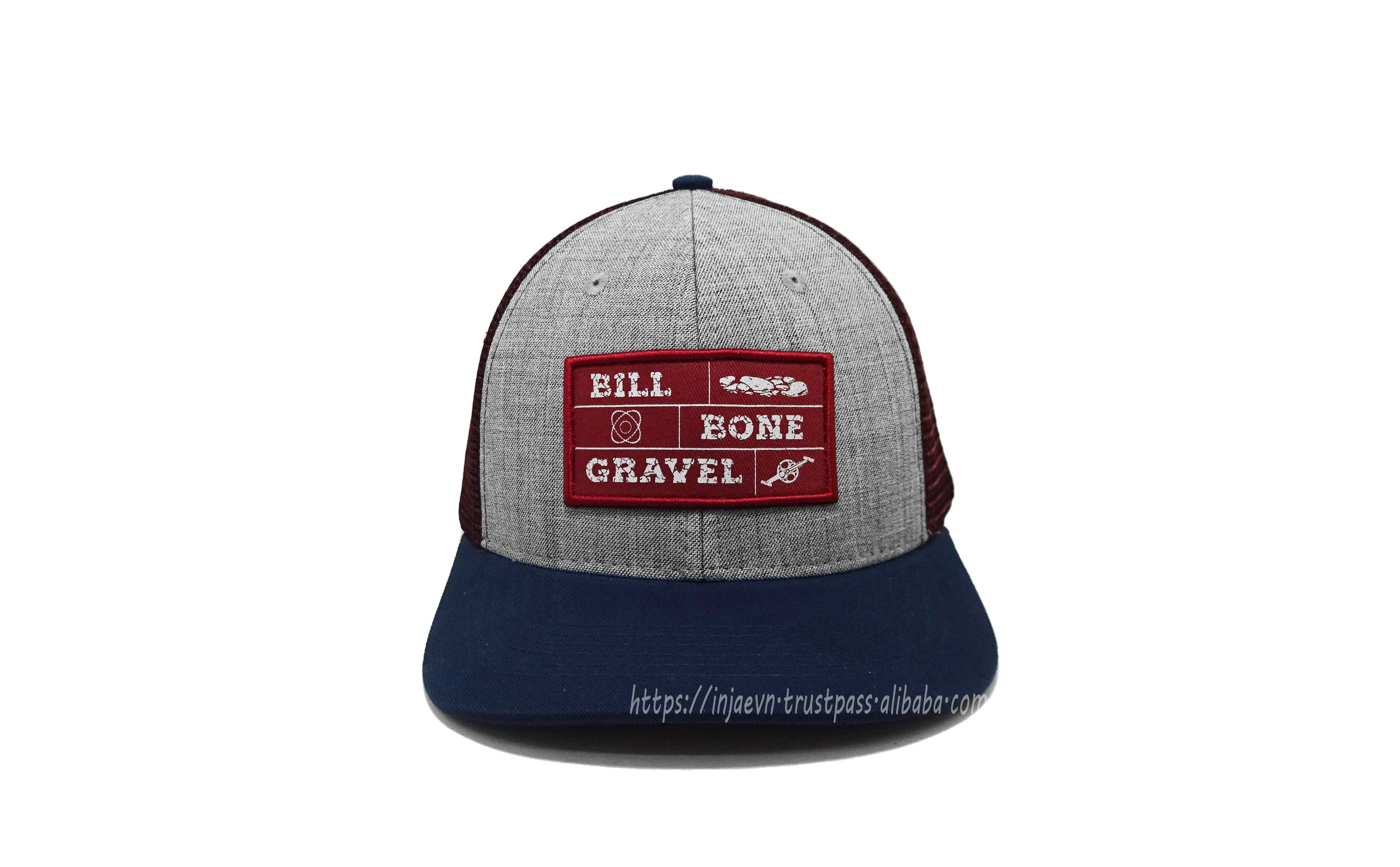 Navy/ Heather/ Maroon