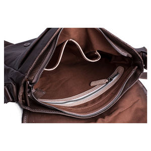 Nueva bolsa de mensajero personalizada de viaje de cuero genuino de fabricante al por mayor a un precio asequible - Product Image 4