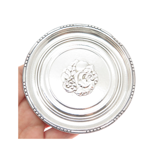 Dessous de verre en métal aluminium avec tapis et coussinets de forme ronde pour la décoration de table Utilisation en forme de cœur et au meilleur prix - Product Image 6