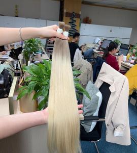 Vente en gros 100% Extensions de cheveux humains brut vietnamien naturel droit pour Ombre couleur cuticule aligné Afro Style 20 pouces - Product Image 6