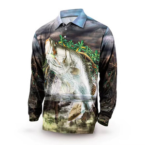 Breathable Men Fishing Polo <b>Shirt</b> <b>Moisture</b> <b>Wicking</b> Summer Wear For Outdoor Fishing - Product Image 3