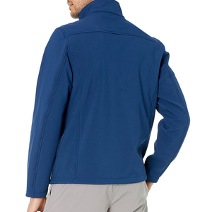 Veste en Softshell Unisexe de Haute Qualité, Fabriquée sur Mesure, Col Montant, Imperméable, à Capuche, en Tissu Canvas d'Hiver, Logo Personnalisable - Product Image 6
