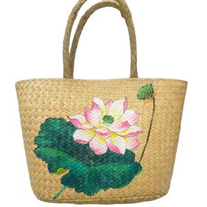 Handicrafts High Quality Water Hyacinth <b>Basket</b> Made in Vietnam - Product Image 1