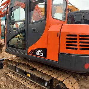 Excavatrice d'occasion DOOSAN DX80, 8 tonnes, modèle 2024, origine coréenne, composants principaux en stock, à vendre - Product Image 5