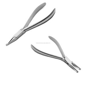 Alicates de Ortodoncia Manuales de Acero Inoxidable con Certificación CE, Agarre Ergonómico, para Colocación de Arcos Rectos y Extracción de Alambres, Herramientas Dentales - Product Image 1