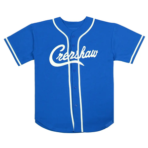 Camiseta de Béisbol Roja de Manga Corta, Sublimada con Nombre del Equipo, Unisex, Corte Regular para Adultos, Cierre de Botones, 100% Poliéster - Product Image 3