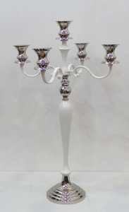 Antique Black 3 Arm Candle Holder Black Nickel Finished Brass Candelabra Premium Fancy Living <b>Rooms</b> <b>Dining</b> Areas Apartments - Product Image 4