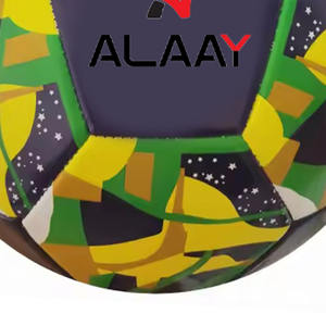 Ballon de football durable Alaay - Couleur et logo personnalisables, toucher doux, mousse PVC, cousu à la machine, design drapeau allemand 2025, ballon pour match - Product Image 5