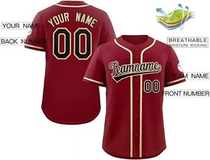 Ensemble de tenue de baseball personnalisé avec impression numérique par sublimation, respirant, cousu, à vendre à prix avantageux - Product Image 3