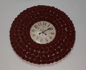 Nouveau Ginko feuille métal horloge murale élégante horloge murale tenture murale décor à la maison pour salon chambre bureau hôtel cadeau de mariage - Product Image 6