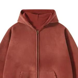 Custom Vintage Acid Wash Blank Hoodies 400 Gsm Acid Wash Hoodie - Product Image 5