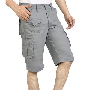 Short de survêtement uni de haute qualité pour hommes, sport thani aeil, vente en gros, nouveau style, noir uni, short pour hommes avec logo personnalisé - Product Image 1