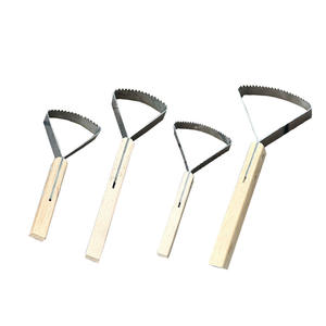 Râteau de désherbage manuel 31*12cm avec manche en bois pour jardin <span class=keywords><strong>potager</strong></span>, déchaumeur de sol et outil de déracinement - Product Image 2