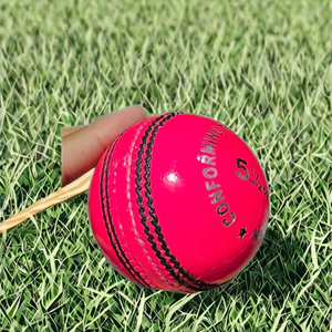 Leather Cricket <b>Ball</b> for Entertainment Use Leather Cricket <b>Ball</b> Hand Stitched and Seasoned for Indoor and Outdoor Practice - Product Image 2