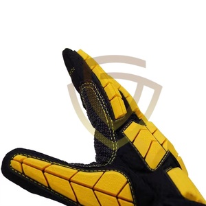 Cắt kháng găng tay an toàn với linh hoạt phù hợp và bền da bò da cọ cho xây dựng và cơ khí làm việc - Product Image 6