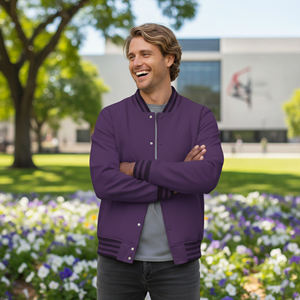 Nouvelle arrivée, veste universitaire longue pour homme de haute qualité, 100% laine, imperméable, respirante, à capuche, streetwear d'hiver, vêtements décontractés - Product Image 1