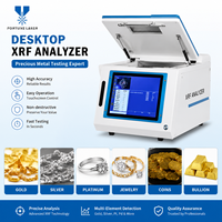 Analyseur XRF de bureau pour l'analyse de l'or, de l'argent, du platine, des bijoux, des pièces de monnaie, des lingots et des métaux précieux