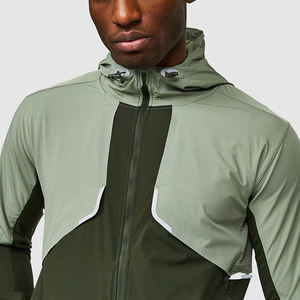 Hot Sale Custom Logo <b>Men</b> Tracksuit Sports <b>Running</b> Training Outdoor High Quality Windproof <b>Jacket</b> for Man - Product Image 3