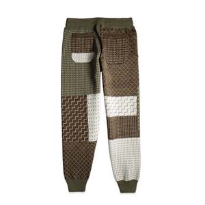 Pantalones Deportivos de Hombre Color Caqui con Parches, 100% Algodón, Logotipo Personalizable, Decoraciones con Cremallera, Tallas XL a 6XL, Ligeros - Product Image 2