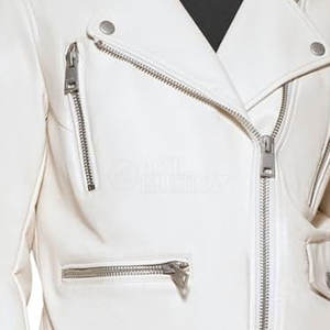 Veste en cuir pour femme, tricotée, respirante, écologique, à prix abordable, pour l'extérieur, col rabattable, confortable, vente en gros - Product Image 6