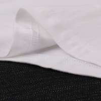 Venta al por mayor de camisetas con logotipo personalizado de algodón orgánico de la marca Premium Plain 100% algodón grueso suelta tipo camiseta de los hombres