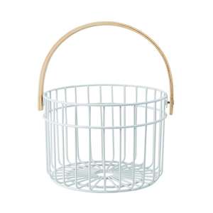 Highest Design Fruit basket Kitchen <b>Supplies</b> Metal Iron New Quality iron Unique Metal Rustic Wire Bucket Basket Handmade - Product Image 6