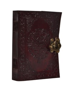 Journal en cuir vierge arbre de vie, carnet d'écriture en relief, livre vierge, vente en gros, fournitures de bureau, papeterie pour étudiants - Product Image 2