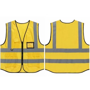 Ropa de trabajo de alta visibilidad OEM, chaleco reflectante de seguridad, protección de seguridad, ropa de trabajo, chaquetas de trabajo de poliéster 100%, chaleco para hombres - Product Image 2