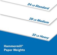 Papier copie blanc multi-usage Hammermill A4/A3/A5 Premium 80/70/75 lb 8,5 x 11-5 Ream (2 500 feuilles) - 98-100% Blanc éclatant et lisse