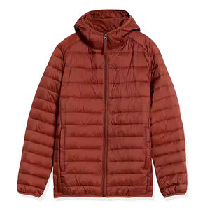 Veste matelassée à col montant pour hommes, imperméable, respirante, coupe-vent et isolée pour l'hiver froid, style High Street - Product Image 6