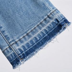 Nouveau design, pantalon évasé en jean pour femme, sur mesure, décontracté, droit, avec logo personnalisé, pantalon tendance - Product Image 6