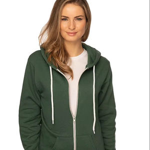 Sudaderas unisex de polialgodón con cremallera completa - Product Image 1